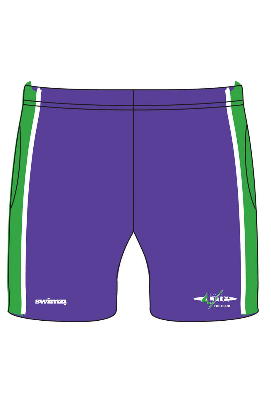 4 Life TC Adult Unisex Polyester Sport Shorts image 0