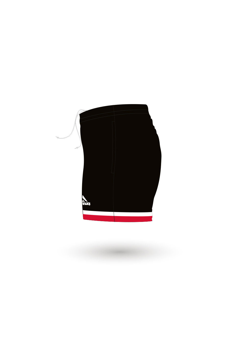 Nelson Bay Swim Club Adult Female Sport Shorts image 1