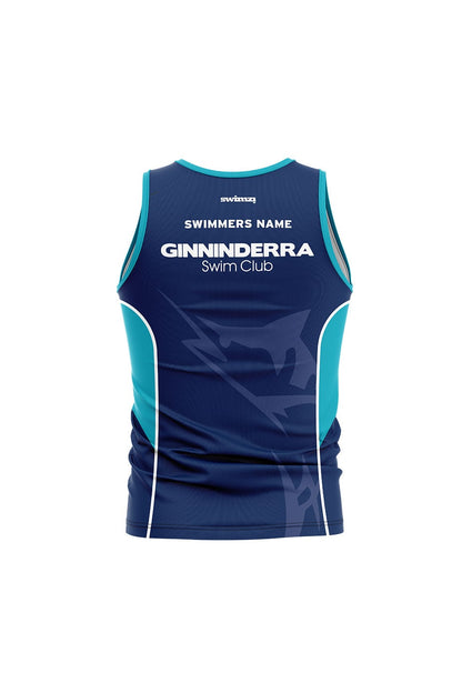 Ginninderra Swim Club Adult Unisex Sports Vest image 1