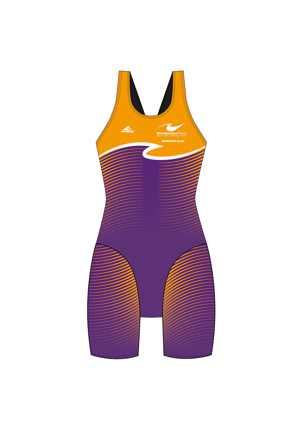 Branksome Chine Surf Life Saving Club Adult Female Knee Suit image 0