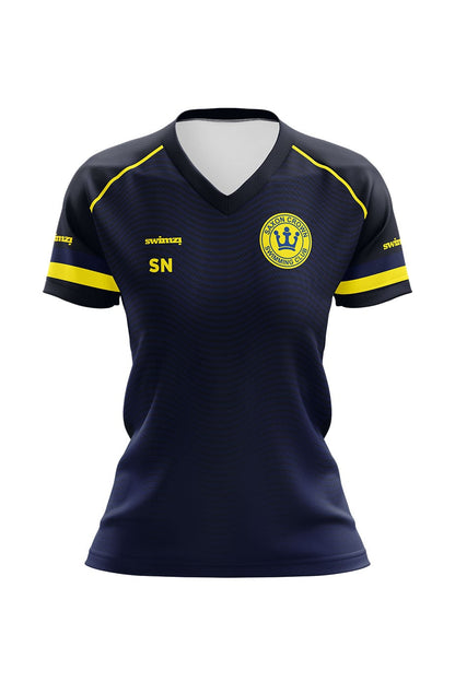 Saxon Crown SC Kids Female Polyester Club Shirt - V-Neck image 0