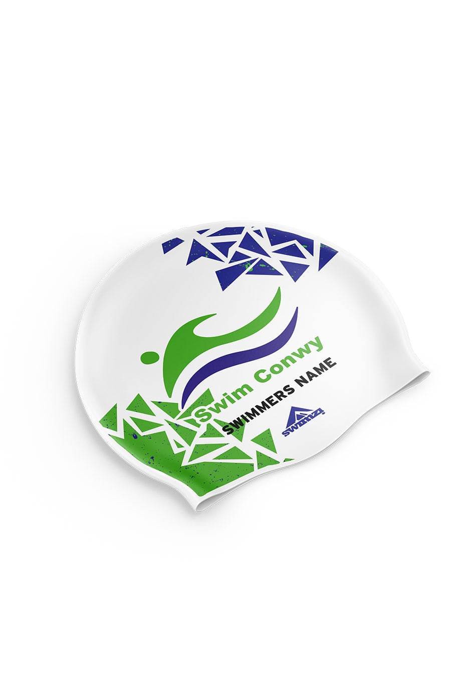 Unisex Club Swim Cap - Silicone Suede image 0