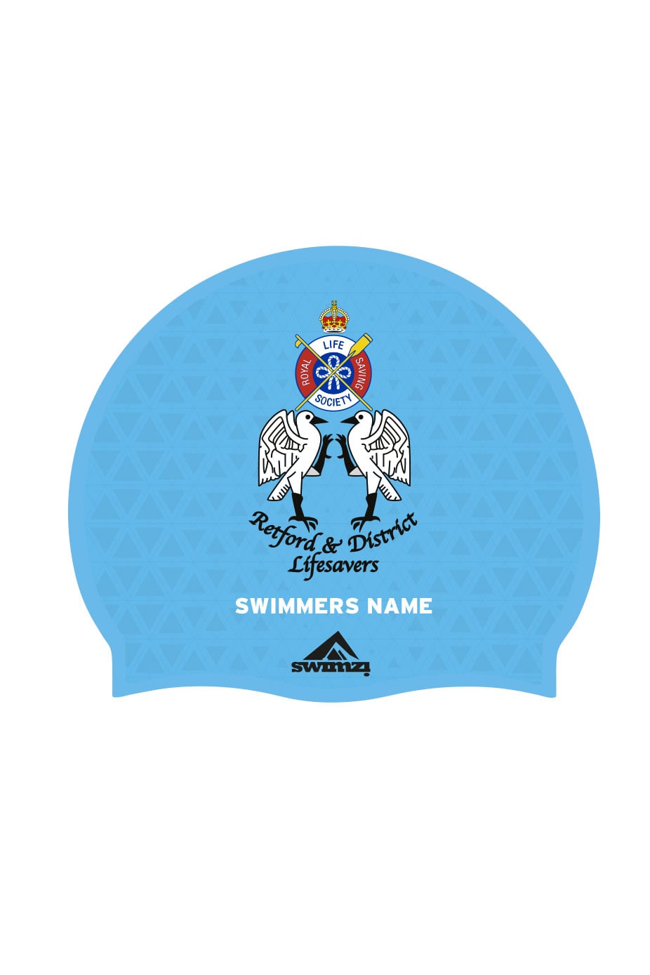 Unisex Club Swim Cap - Silicone Suede image 0