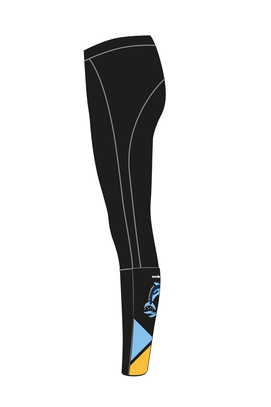 Melton Mowbray SC Adult Male Compression Leggings image 1