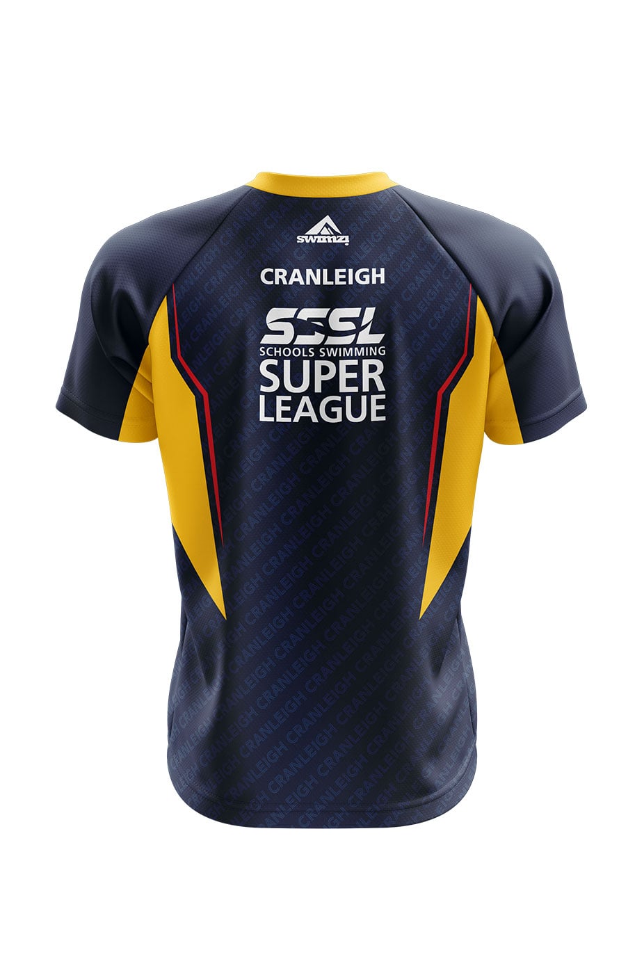 Schools Swimming Super League Adult Unisex Cranleigh Club Shirt - V-Neck image 1