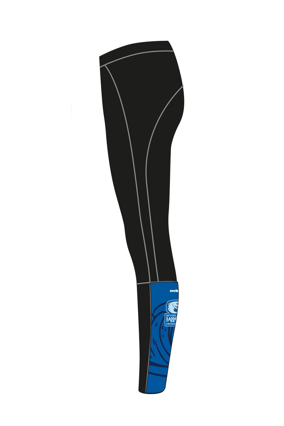 Beverley Barracudas SC Adult Male Compression Leggings image 1
