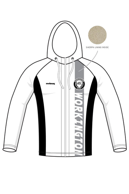 Workington ASC Kids Unisex Winter Zipped Performance Hoodie image 0