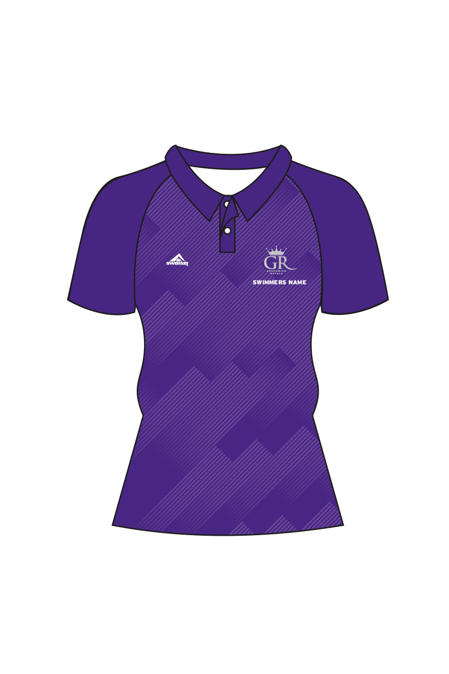 Greenwich Royals SC Kids Female Racing Shirt - Polo Neck image 0