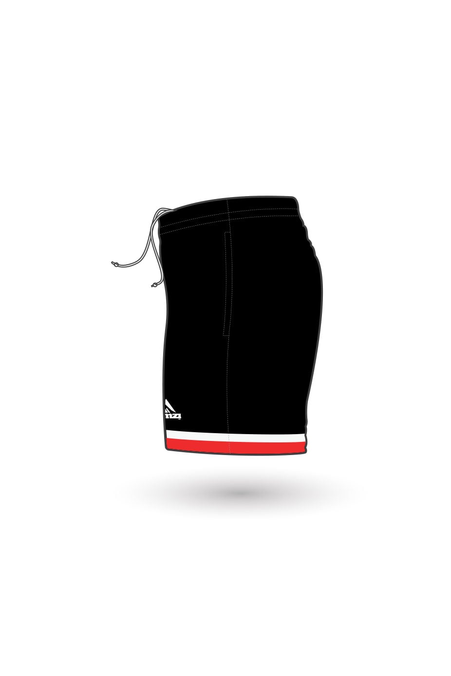 Llantwit Major SLSC Adult Unisex Sport Shorts image 1