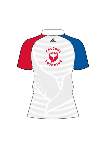 American International School of Jeddah Adult Female Swimming Coach Shirt - Polo Neck image 1
