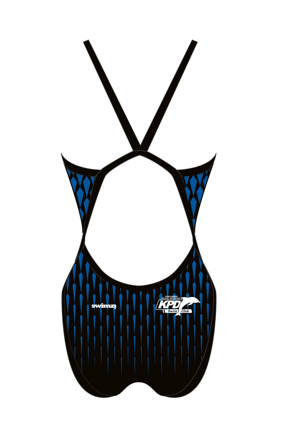 KPD SC Adult Female Thinstrap Swimsuit image 1