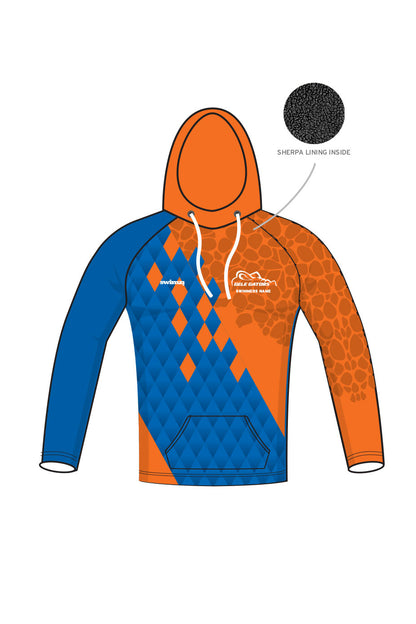 Gele Gators SC Kids Unisex Winter Pullover Performance Hoodie image 0