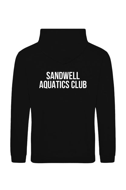 Sandwell Aquatics Club Adult Unisex Cotton Pullover Hoodie image 1