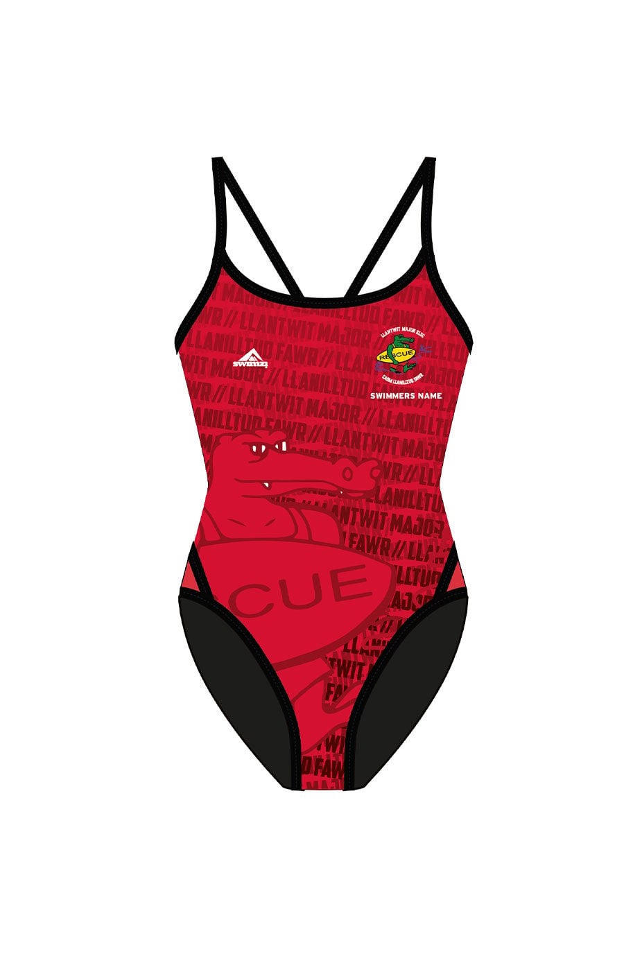 Llantwit Major SLSC Adult Female Thinstrap Swimsuit image 0