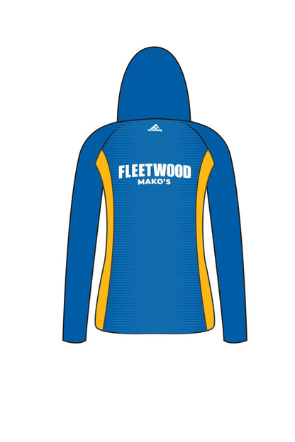 Fleetwood SC Adult Female Mako's Zipped Performance Hoodie image 1