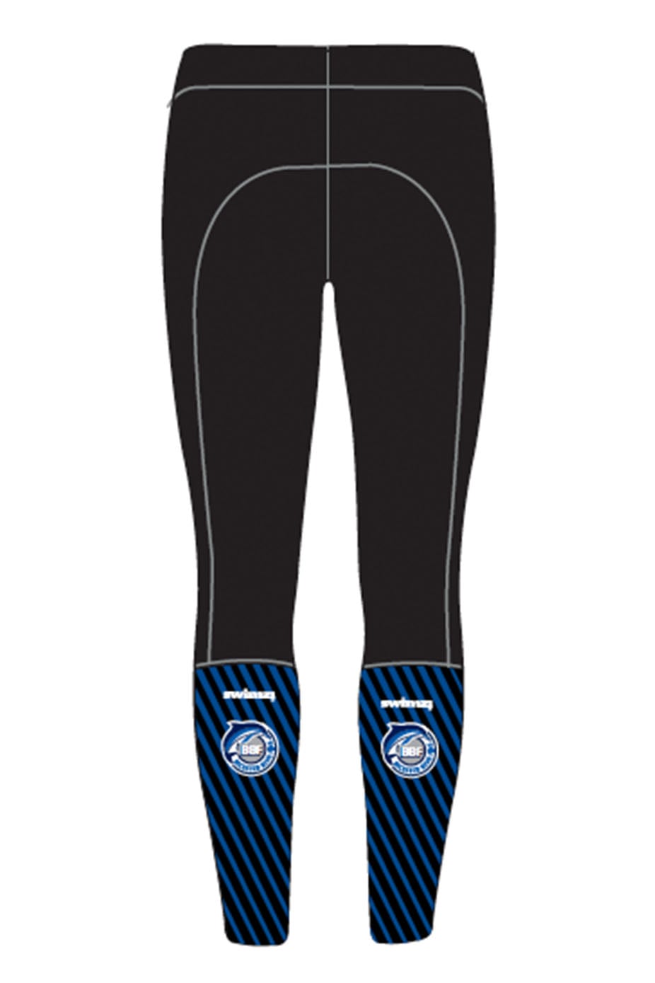 Bicester Blue Fins SC Adult Female Compression Leggings image 0