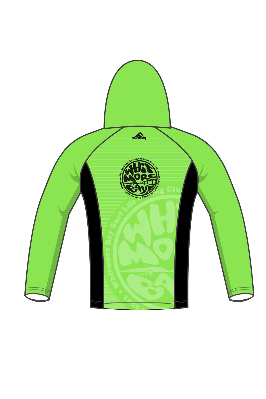 Whitmore Bay SLSC Adult Unisex Zipped Performance Hoodie image 1