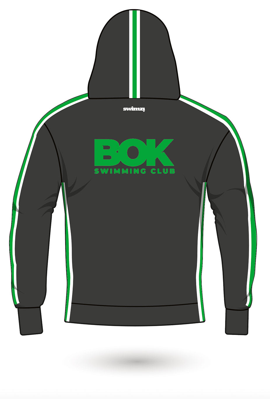 Borough of Kirklees SC Adult Swimzi Unisex Sweat Pullover Hoodie image 1
