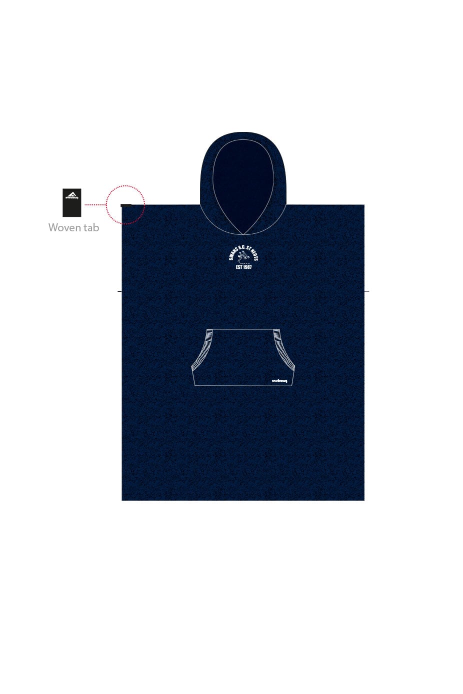St Neots Swan SC Kids Unisex Changing Robe image 0