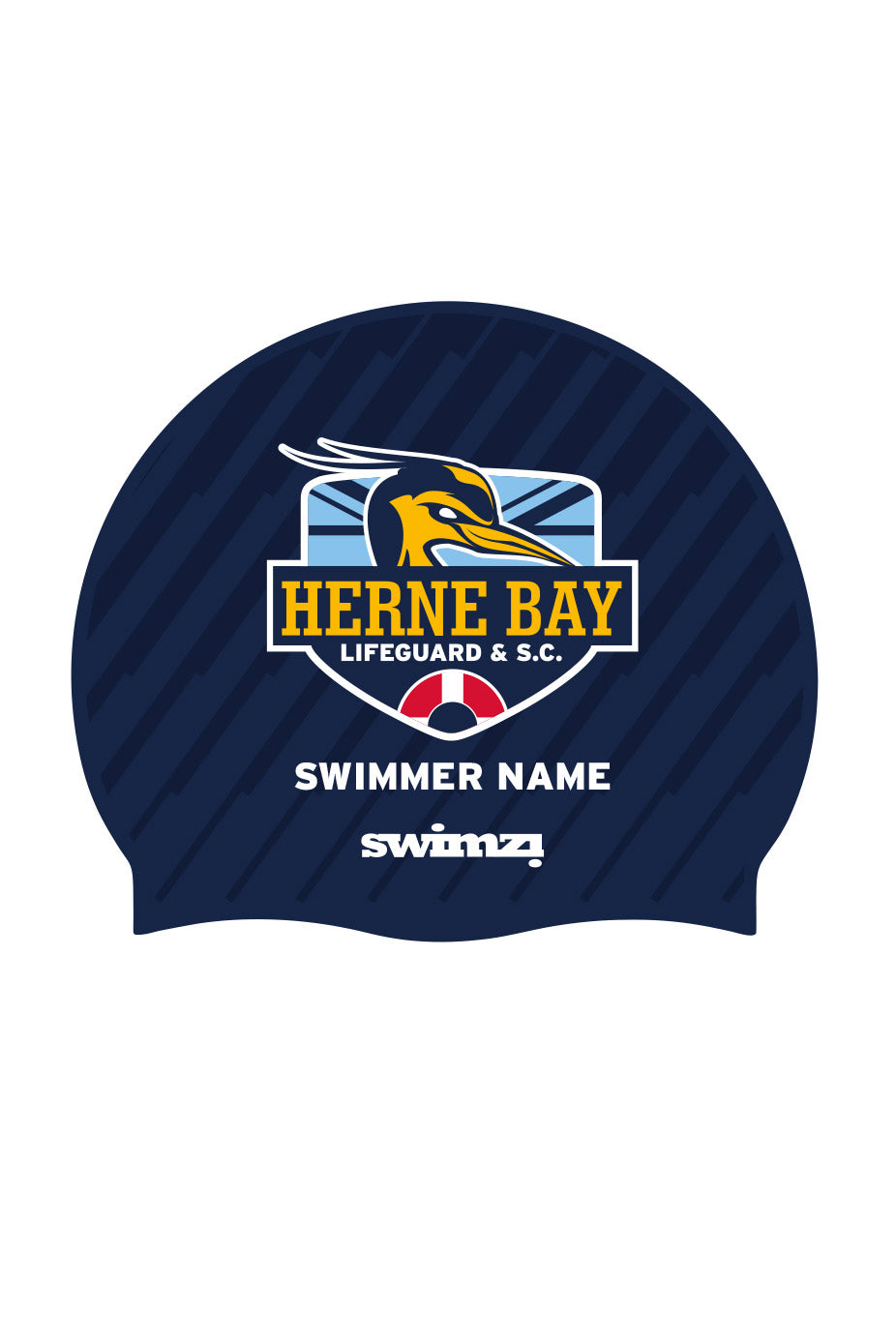 Unisex Club Swim Cap - Silicone Suede image 0