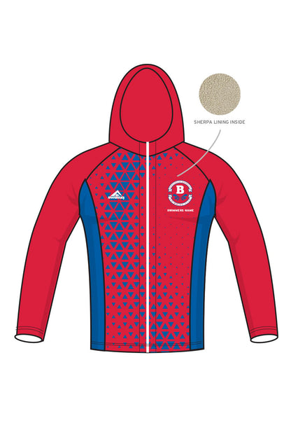Borough of Barnsley SC Adult Unisex Winter Zipped Performance Hoodie image 0