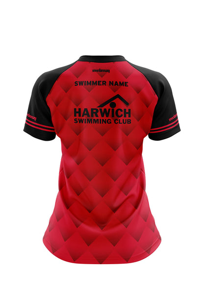 Harwich SC (HDPSC) Adult Female Polyester Club Shirt - V-Neck image 1