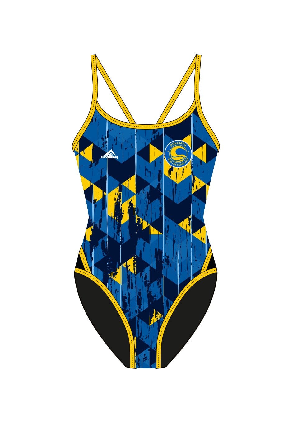 Polzeath SLSC Adult Female Thinstrap Swimsuit image 0
