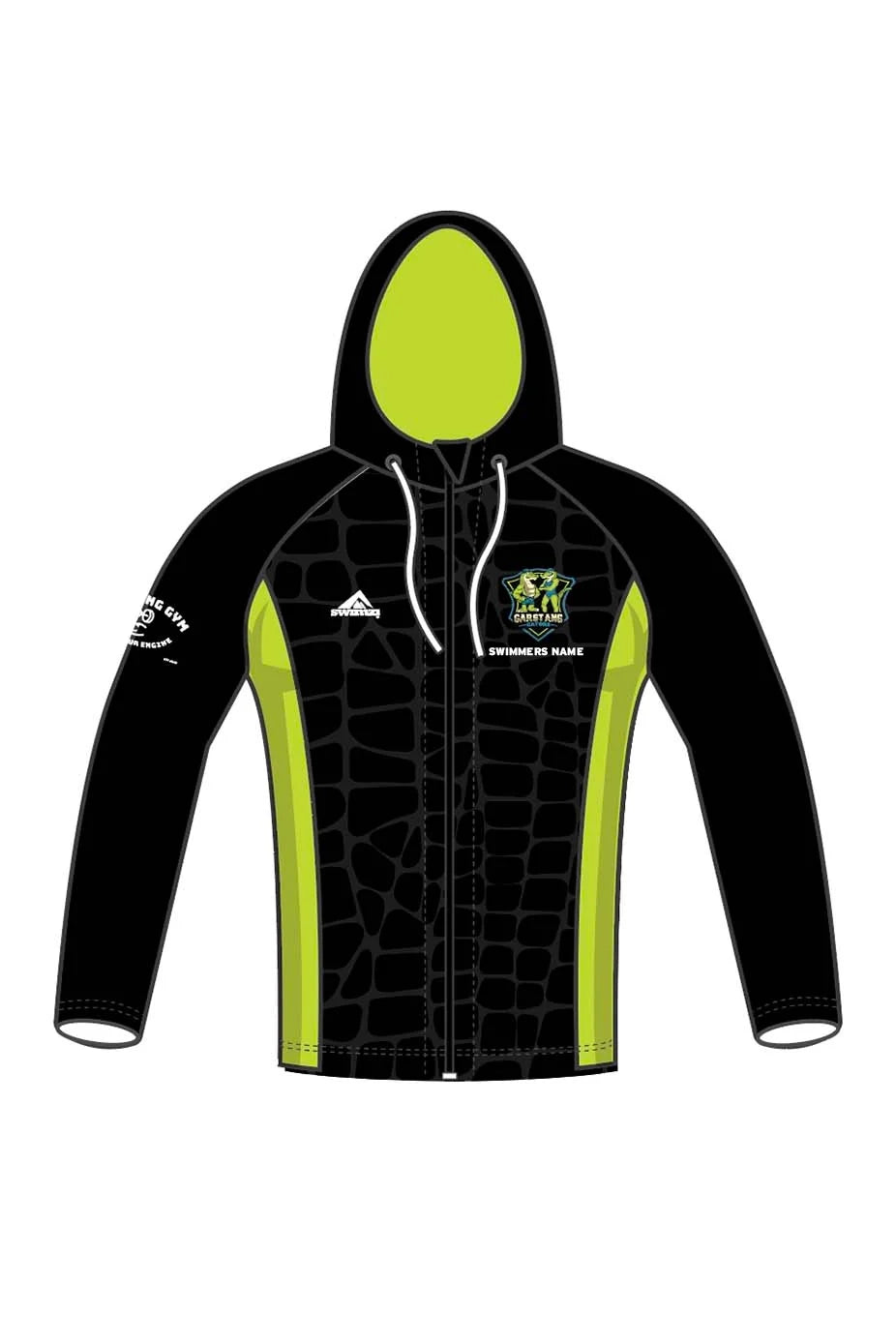 Garstang Gators SC Adult Unisex Zipped Performance Hoodie