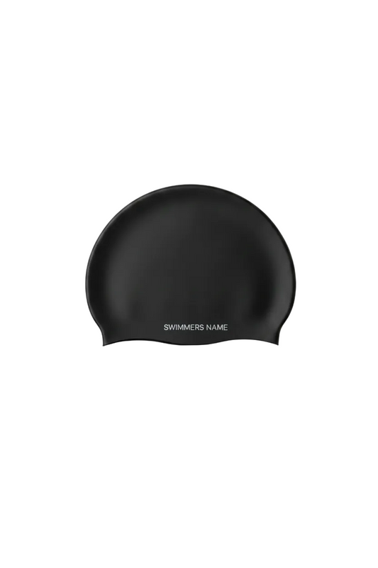 Black Swim Cap Personalisation (bulk order)