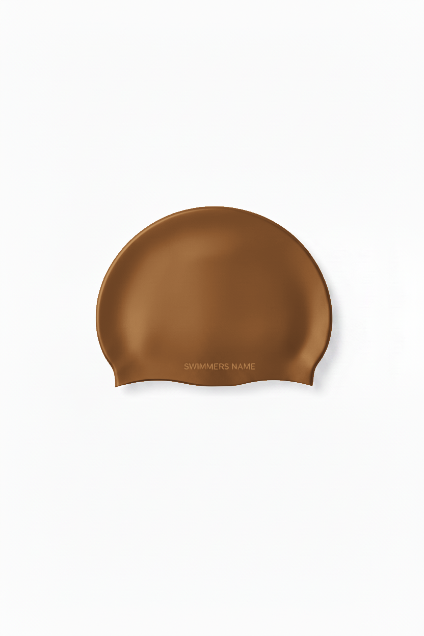 Bronze Swim Cap Personalisation (bulk order)