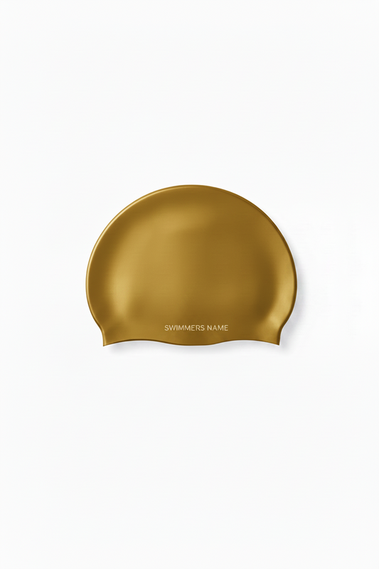 Gold Swim Cap Personalisation (bulk order)