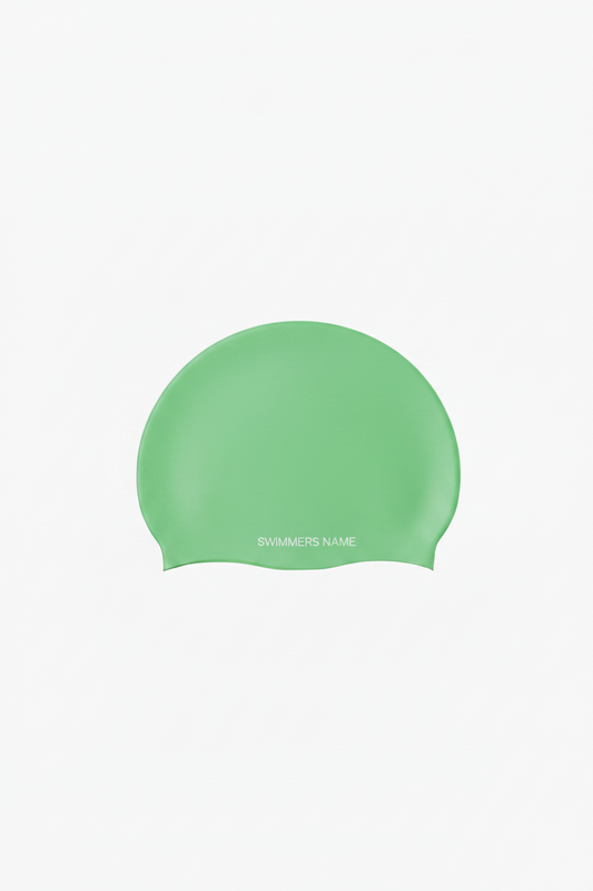 Green Swim Cap Personalisation (bulk order)