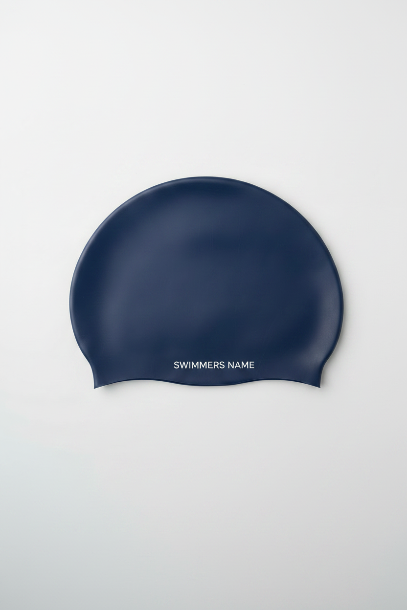 Portrait swim cap personalisation image
