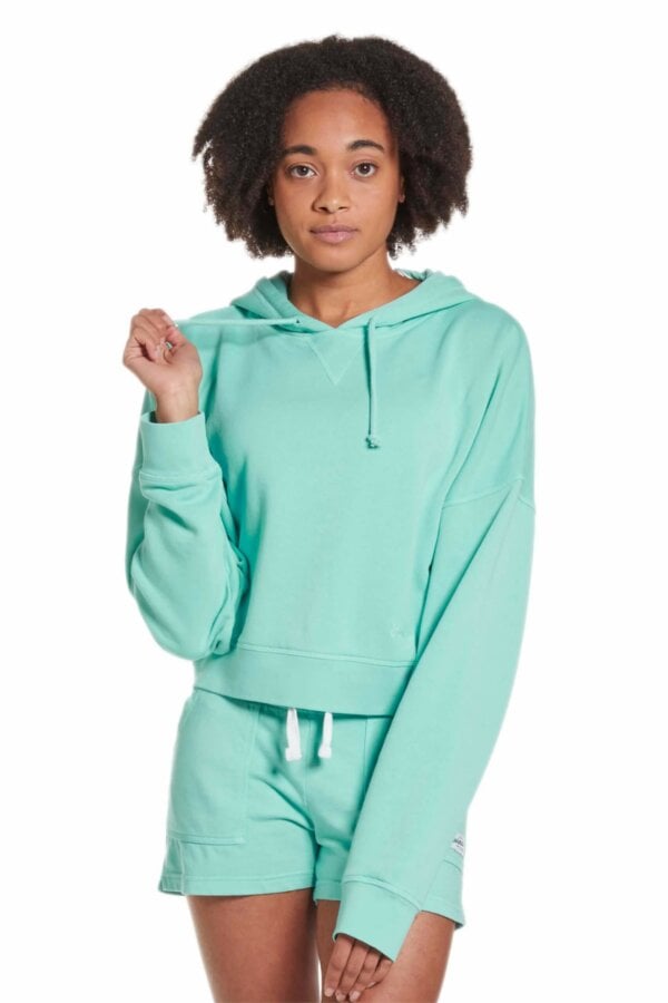 Florida Keys - Hoodie Crop Jumper - Image 2