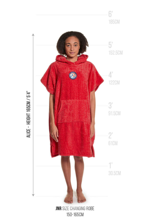 Black - Towelling Robe - Image 6
