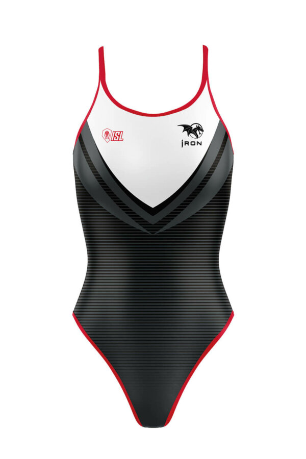 International Swimming League - Team Iron Thin Strap Women's Swim Suit