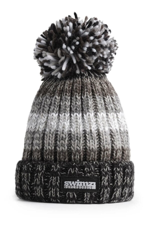 Gradient Dark Winter Sky Reflective Super Bobble Hat