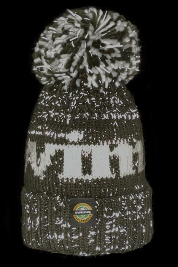 The Swimzi Deep Forest Reflective Super Bobble Hat - Image 6
