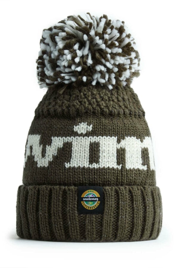 The Swimzi Deep Forest Reflective Super Bobble Hat