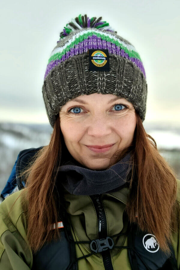 Rocky Forest Design Reflective Super Bobble Hat - Image 2