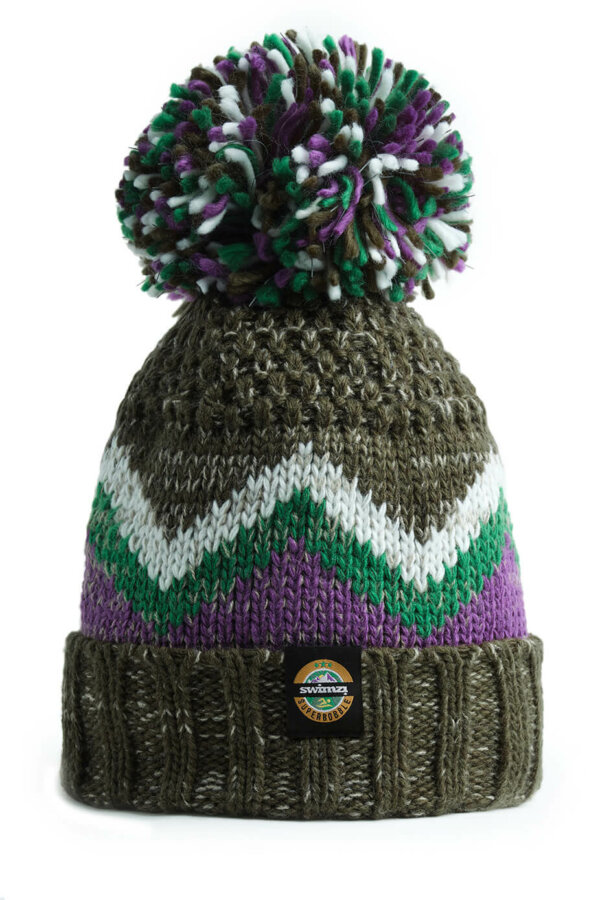Rocky Forest Design Reflective Super Bobble Hat
