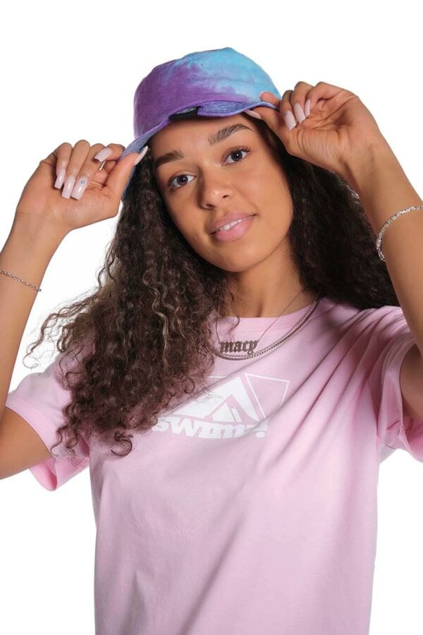 Swimzi Bucket Hat - Purple and Ocean - Image 5
