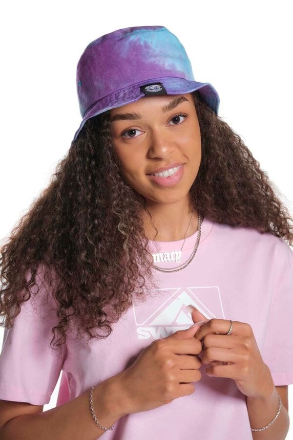 Swimzi Bucket Hat - Purple and Ocean