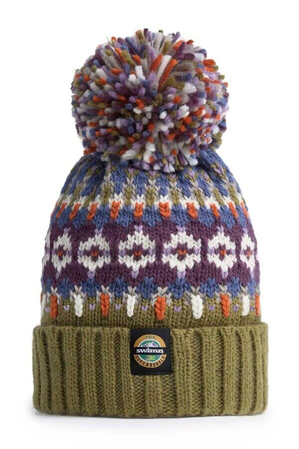 Tundra Fairisle Knit Reflective Super Bobble Hat