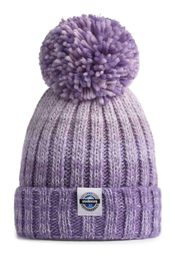 Lavender Gradient Reflective Super Bobble Hat