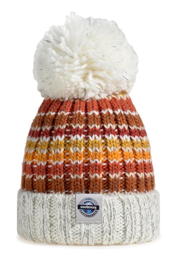 Sunset Stripes Reflective Super Bobble Hat