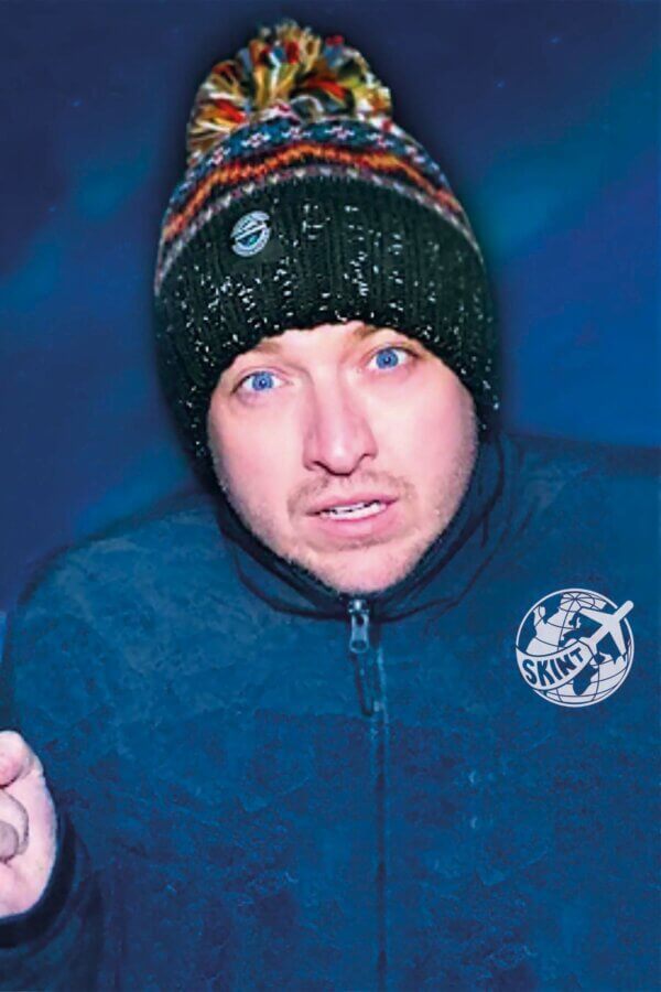 Simon Wilson Fairisle Reflective Super Bobble Hat - Image 4