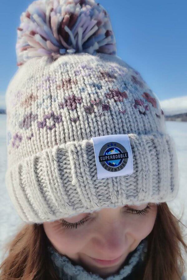 Snowfall Nordic Super Bobble Hat - Image 3