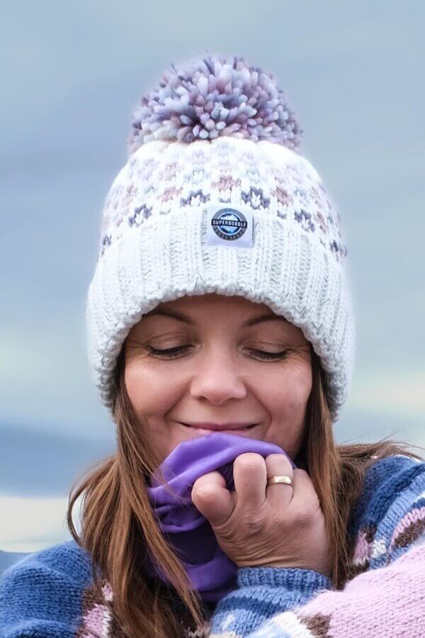 Snowfall Nordic Super Bobble Hat - Image 2