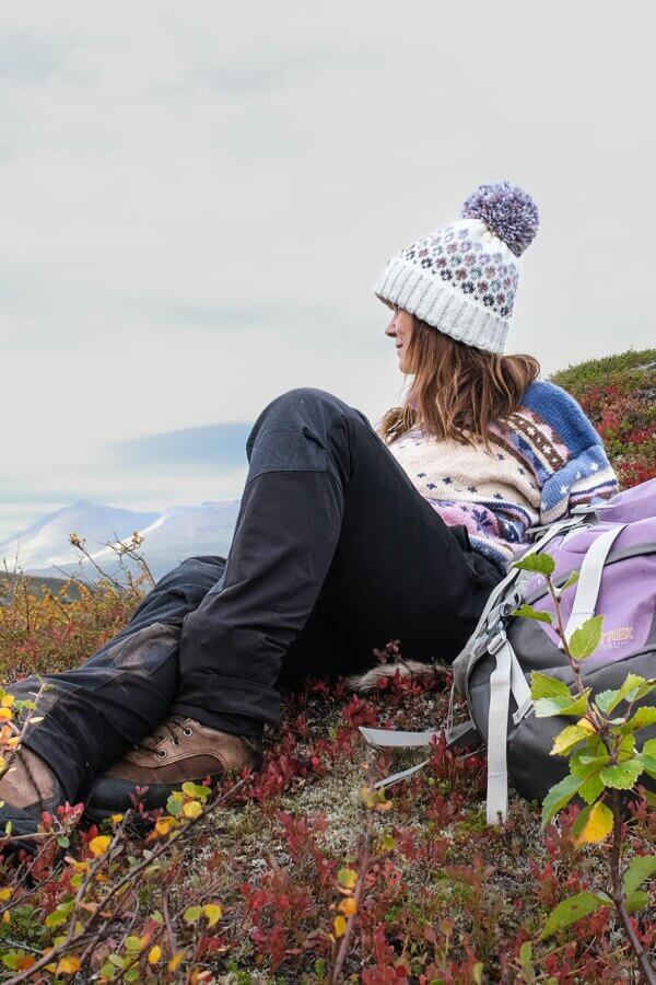 Snowfall Nordic Super Bobble Hat - Image 4